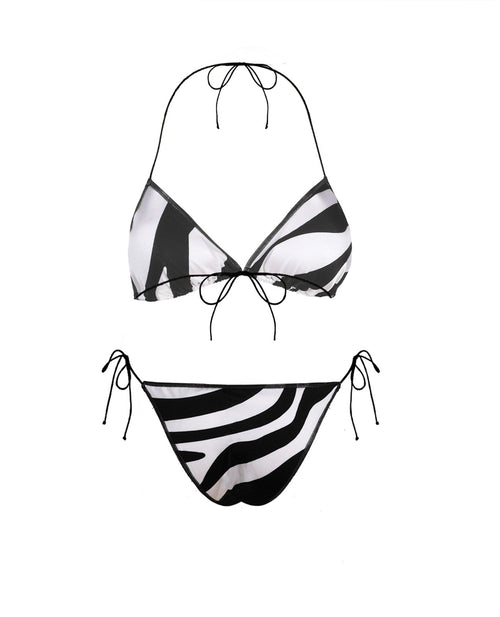 Ciara Bikini in Zebra Print