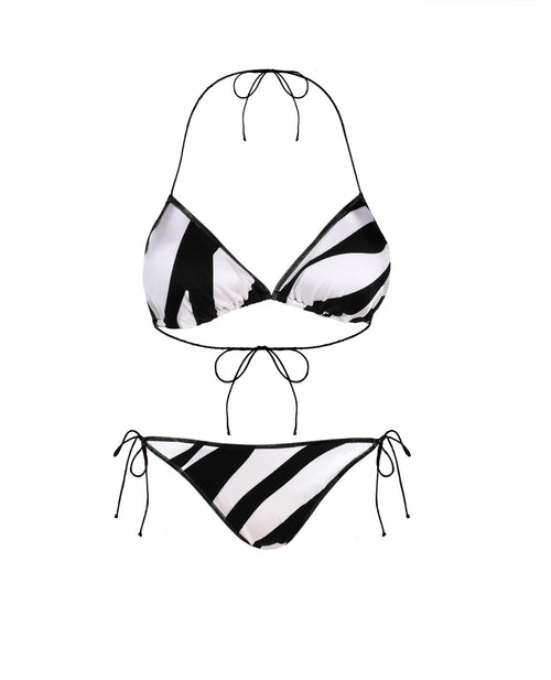 Ciara Bikini in Zebra Print