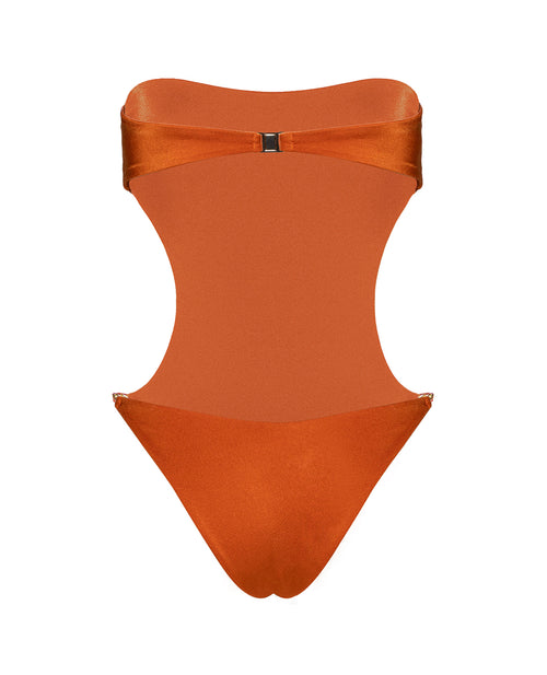 Priyana Swimsuit in Amber Glow