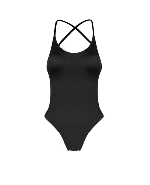 Cape Town Swimsuit in Nero Black