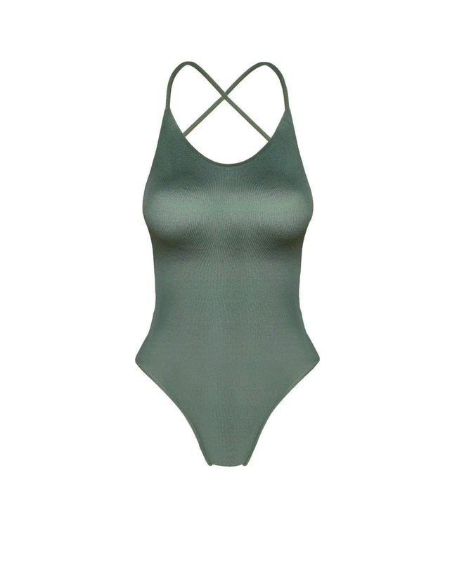 Cape Town Swimsuit in Army Green