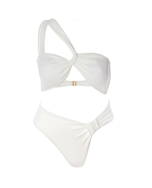 Cacia Bikini Set in White