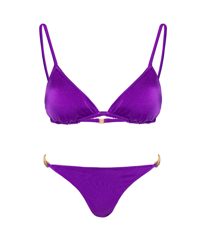Lilly Top Matched with Rose Bottoms in Purple Reign