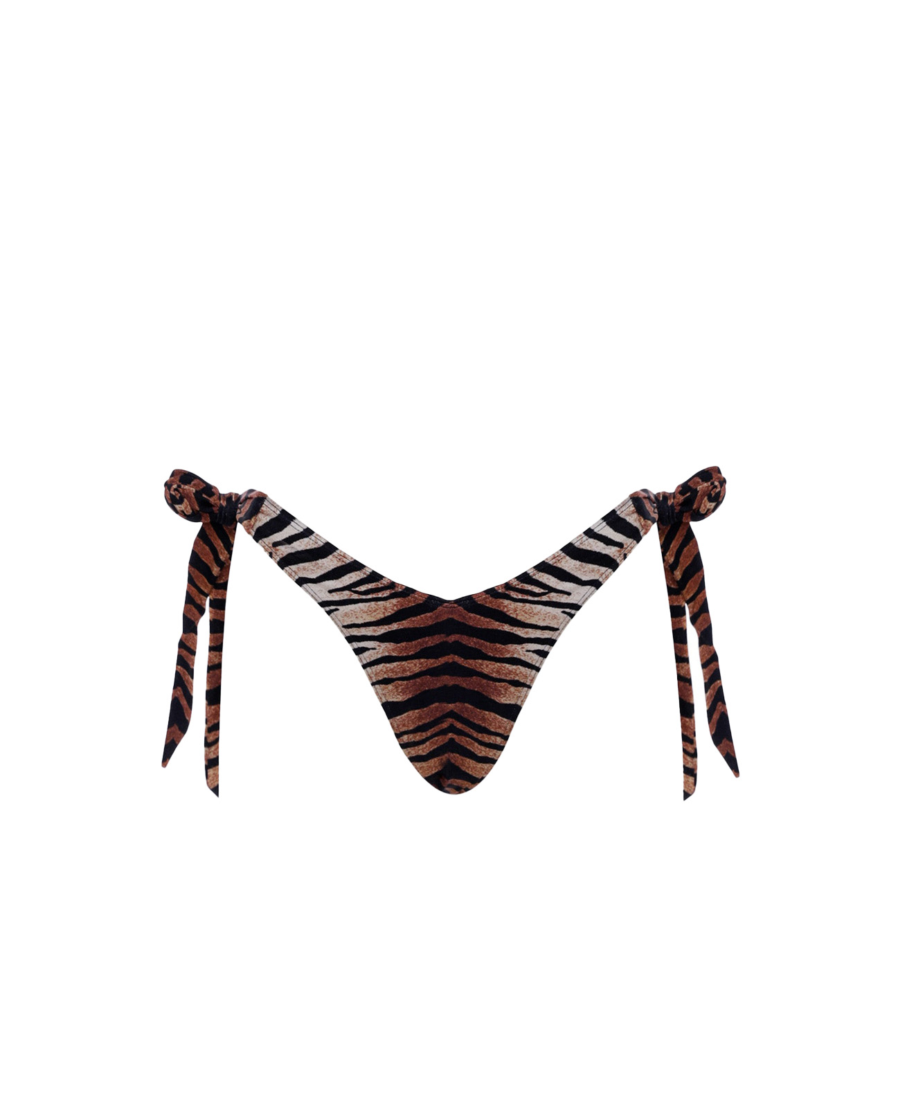 Ella Bikini Bottom in Tiger Print