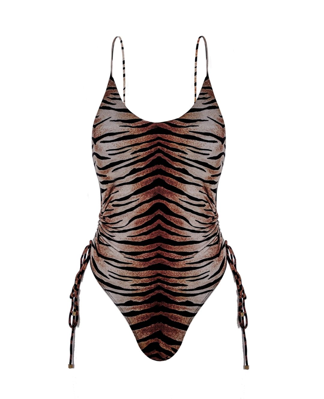 Oia Swimsuit in Tiger Print